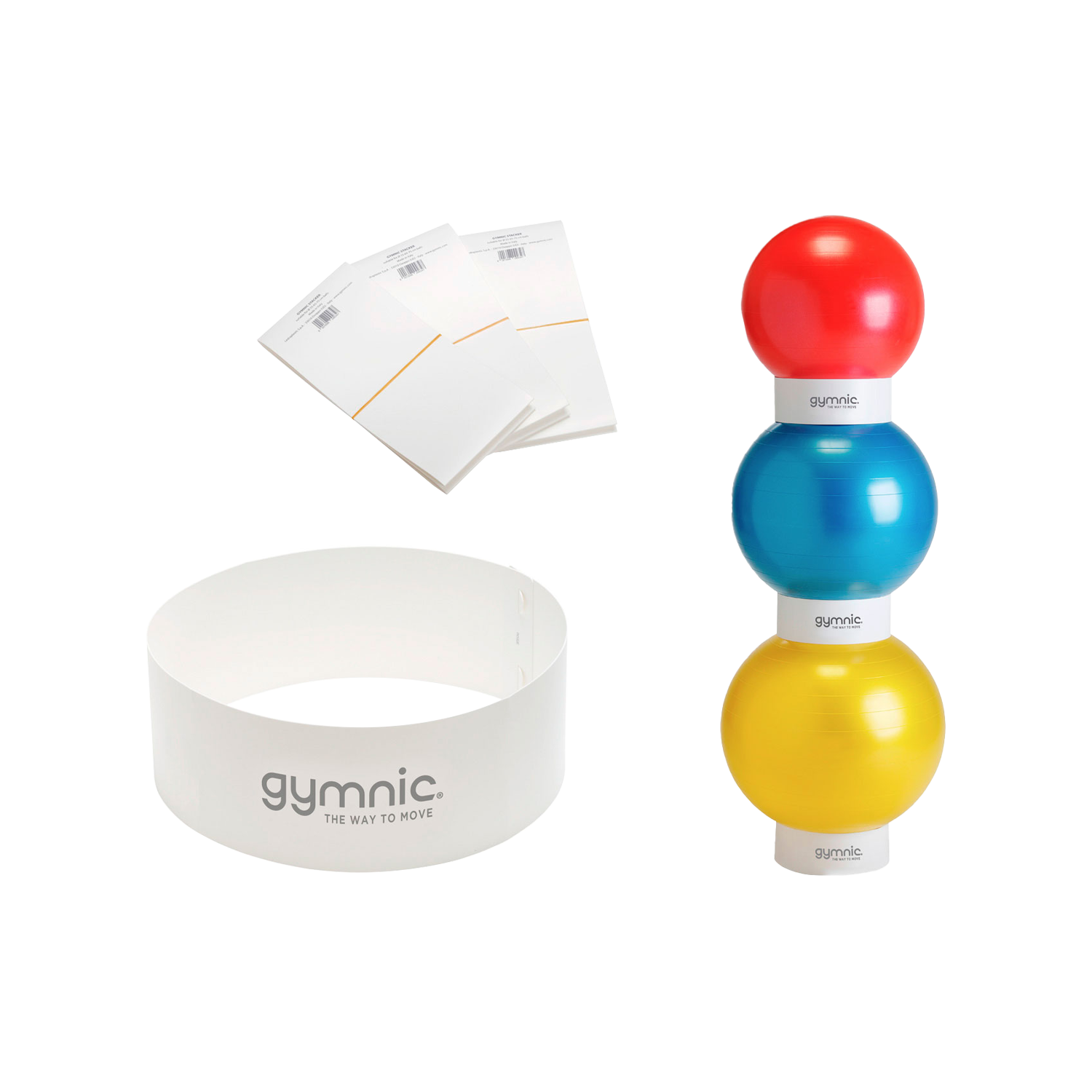 Bollstaplare för träningsbollar