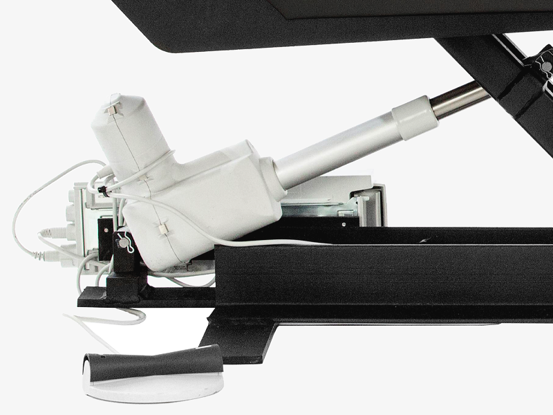 Tyst och kraftfull elmotor för stabil och mjuk drift