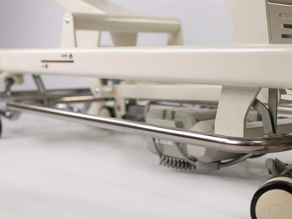 Gångfri fotkontroll i rostfritt stål för höjdjustering